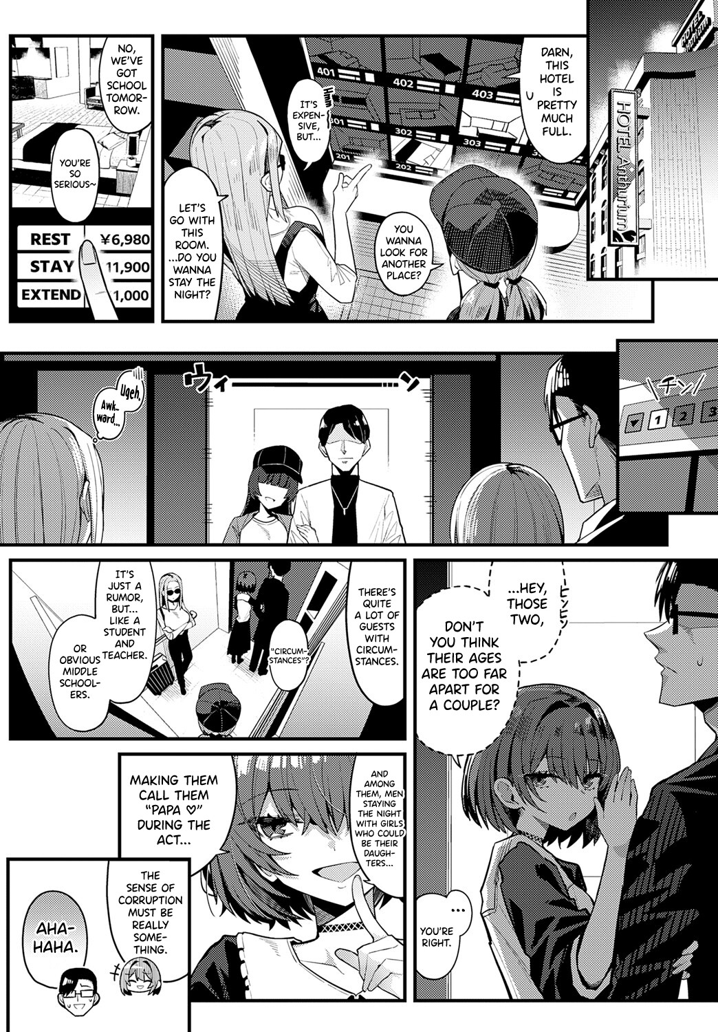 Hentai Manga Comic-Is it okay if I fall in love with my dad?-Read-6
